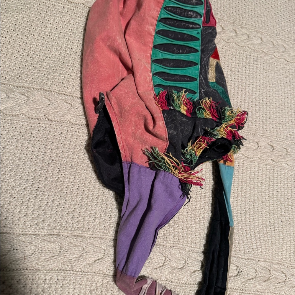 Colorful Patchwork Shoulder Bag - Picture 10 of 11
